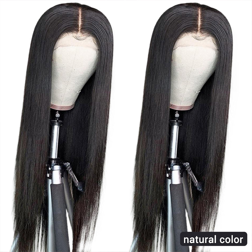 Long Straight Hair Wine Curly Wigs