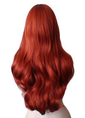 Copper Anime Long Curly Hair