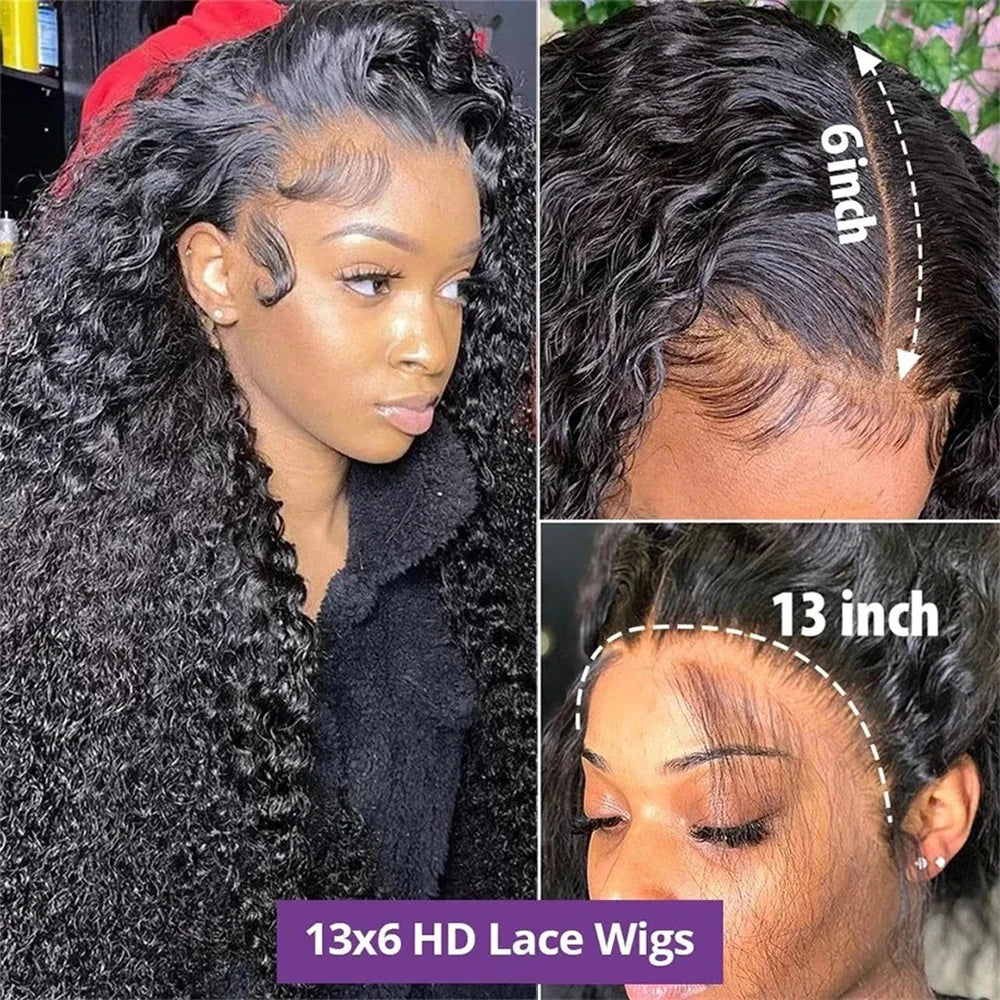 Human Hair Curly Wig