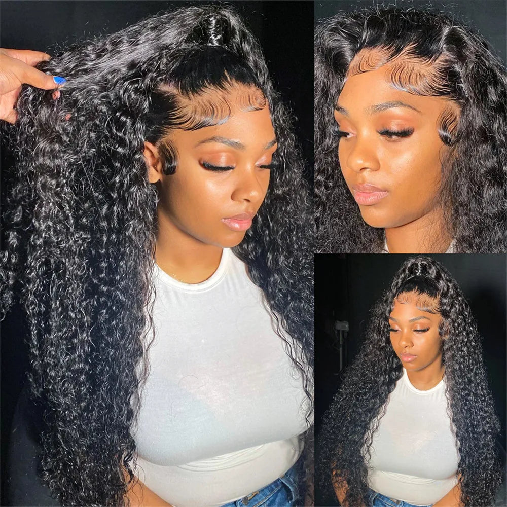Human Hair Curly Wig