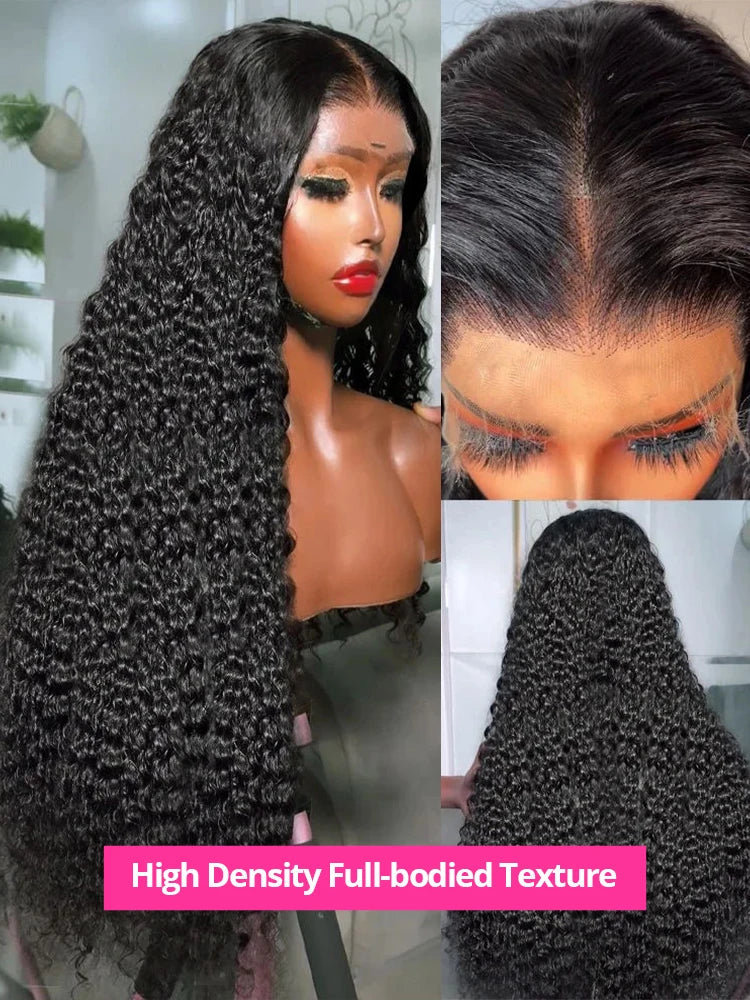 HD Deep Wave Curly Lace Front Human Hair Wig