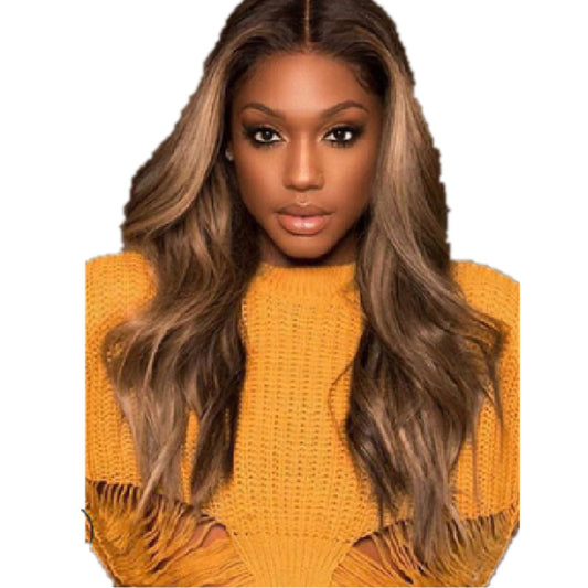 Dyeing Mid-length Curly Hair Wigs