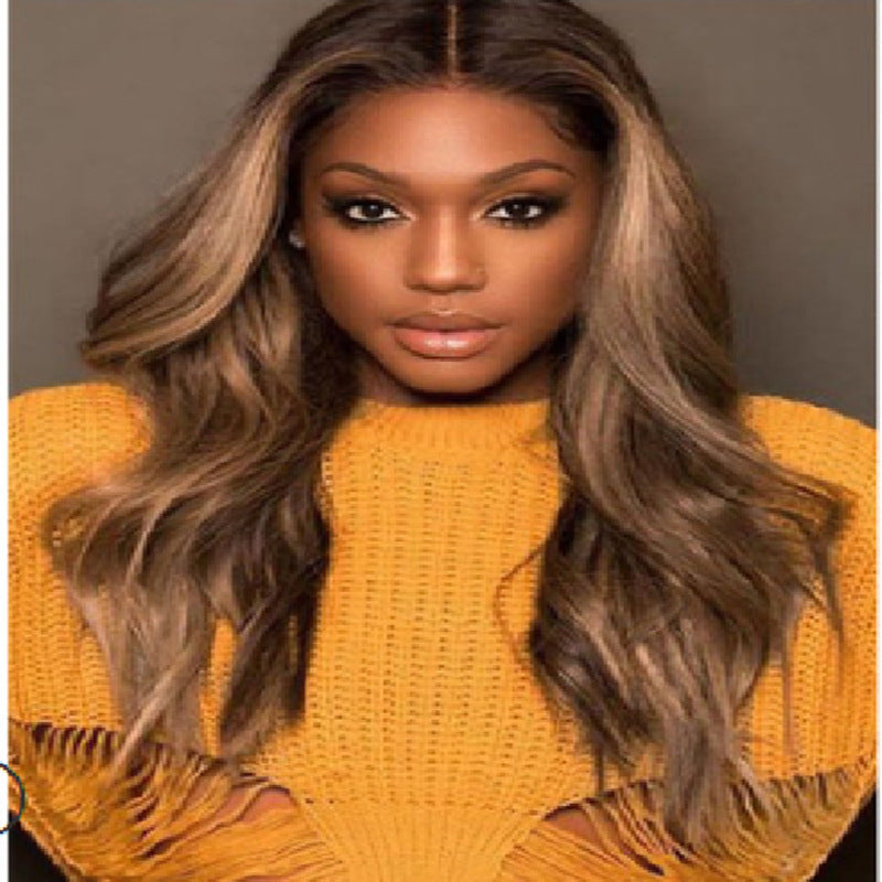 Dyeing Mid-length Curly Hair Wigs
